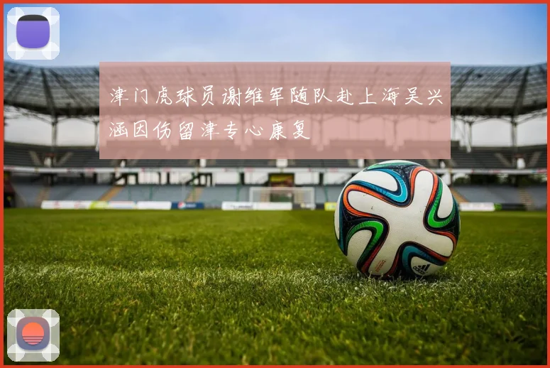 津门虎球员谢维军随队赴上海吴兴涵因伤留津专心康复